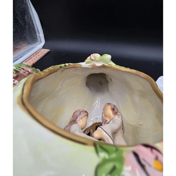 Blue Sky 2009 Sisters Are The Brightest Figure 12" Ceremic Floral Sibling Gift - Picture 14 of 16